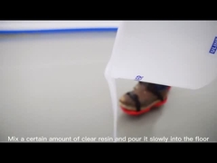 Γρήγορα θεραπεύοντας το εποξικό επίστρωμα πατωμάτων νιφάδων για τα εμπορικά γκαράζ αποθηκών εμπορευμάτων