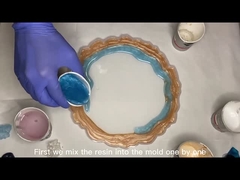 Κρυστάλλινη ρητίνη για να περιέχει και να διατηρεί αναμνηστικά