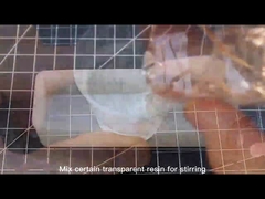 Υπερ-Λάμψη UV Σταθερή Εποξυδερμίδη Δημιουργεί Λάμψη σαν γυαλί