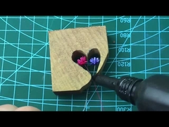 Βαθιά Ρίξε Διαφανή Εποξυδερμίδιο Γυάλινο Φινίρισμα Μη Τοξικό και Ασφαλές στη Χρήση