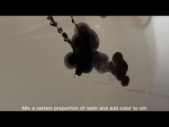 TDS που θεραπεύουν γρήγορα βαθιά χύνουν την εποξική ρητίνη για Countertop επιτραπέζιων κορυφών το επιτραπέζιο ξύλο ποταμών