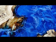 Σαφής ρητίνη 2/1 τέχνης τεχνών εποξική πετώντας ρητίνη για τους πίνακες ποταμών