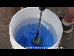 Δύο συστατικά βαθειά βύθιση Εποξική ρητίνη 100% στερεά Υπερδιαφανή