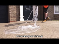 Προσαρμοσμένα σχέδια ρητίνη πλυμένη βότσαλο πέτρα επόξυ αντοχή στην ολίσθηση και εύκολη συντήρηση