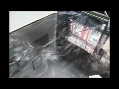 Νάκρεο υψηλής λάμψης μεταλλική επικάλυψη δαπέδου με επωξικό χάλυβα εξωτική εμφάνιση σταθερότητα