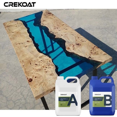 Ξύλο Εποξικό Διαφανές Λάμψη UV Σταθερή ρητίνη για ρητίνη εξωτερικής γλυπτικής χύτευσης