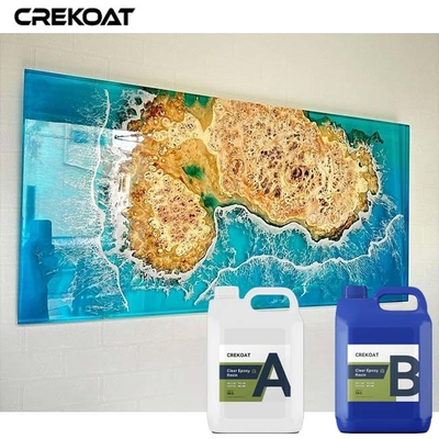 4 ίντσες βαθύς χύστε στην εποξική ρητίνη τη UV ανθεκτική επιτραπέζια ρητίνη ποταμών