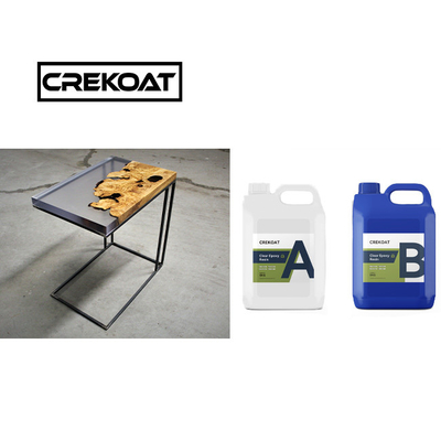 5cm Ultra Low Viscosity Deep Casting Epoxy Resin River Table Μεγάλος χρόνος εργασίας