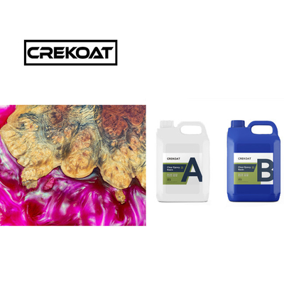 5cm Ultra Low Viscosity Deep Casting Epoxy Resin River Table Μεγάλος χρόνος εργασίας