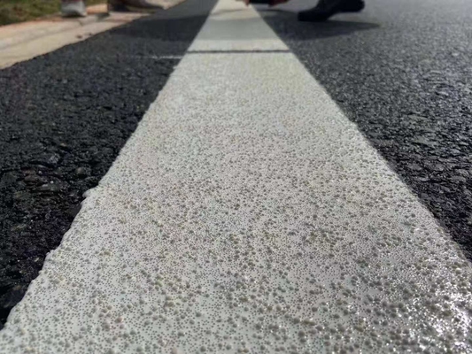 Ακρυλικό χρώμα οδικής σηματοδότησης με βιθουμινές γραμμές Θερμική σταθερότητα