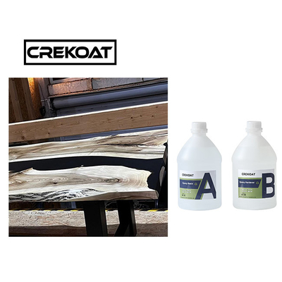 Tabletops ξύλινο κρύσταλλο εποξικής ρητίνης - σαφής UV ανθεκτική ρητίνη τέχνης
