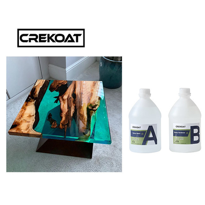 Tabletops ξύλινο κρύσταλλο εποξικής ρητίνης - σαφής UV ανθεκτική ρητίνη τέχνης