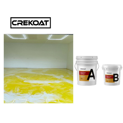 Μεταλλική συγκεκριμένη UV προστασία Coating Naturally de Foaming χρωμάτων πατωμάτων εποξικής ρητίνης