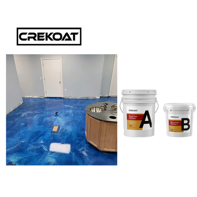 Μεταλλική συγκεκριμένη UV προστασία Coating Naturally de Foaming χρωμάτων πατωμάτων εποξικής ρητίνης