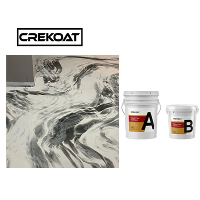 Ανθεκτικός μεταλλικός εποξικός Countertop επιστρώματος πατωμάτων αδιάβροχος UV ανθεκτικός