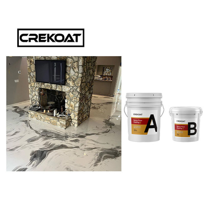 Ανθεκτικός μεταλλικός εποξικός Countertop επιστρώματος πατωμάτων αδιάβροχος UV ανθεκτικός