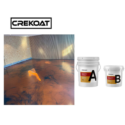 Ανθεκτικός μεταλλικός εποξικός Countertop επιστρώματος πατωμάτων αδιάβροχος UV ανθεκτικός
