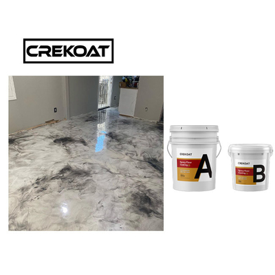 Ανθεκτικός μεταλλικός εποξικός Countertop επιστρώματος πατωμάτων αδιάβροχος UV ανθεκτικός