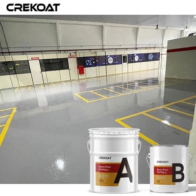 Odorless βιομηχανικό εποξικό πάτωμα που ντύνει το μόνο ισοπεδώνοντας συγκεκριμένο χρώμα πατωμάτων για Forklift την κυκλοφορία