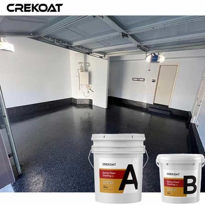 MSDS που ξεραίνει γρήγορα εποξικό πατωμάτων Urethane Topcoat δαπέδων νιφάδων χρωμάτων διακοσμητικό εποξικό