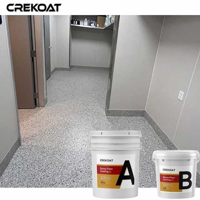 MSDS που ξεραίνει γρήγορα εποξικό πατωμάτων Urethane Topcoat δαπέδων νιφάδων χρωμάτων διακοσμητικό εποξικό