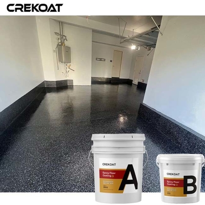 MSDS που ξεραίνει γρήγορα εποξικό πατωμάτων Urethane Topcoat δαπέδων νιφάδων χρωμάτων διακοσμητικό εποξικό