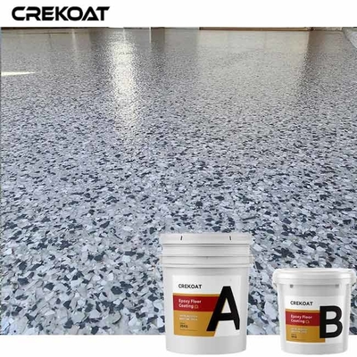 Ρητινούχος εγχυτήρας Basecoat Topcoat εποξικής ρητίνης επιστρωμάτων πατωμάτων ραδιοφωνικής μετάδοσης νιφάδων