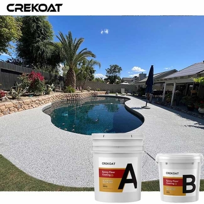 Odorless de Foaming επένδυση πατωμάτων εποξικής ρητίνης εύκολη να καθαρίσει