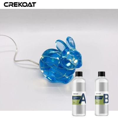 SGS Lace Over Deep Cast Clear Epoxy Composed Of Epoxy Hardener Components (Λάκκος πάνω από βαθειά χυμένο διαυγές ηποξικό που αποτελείται από συστατικά ηποξικού σκληροποιητή)
