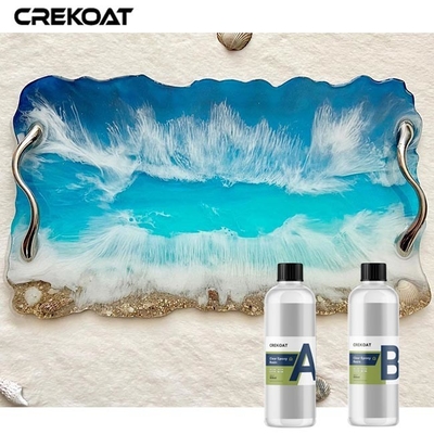 Το υψηλό ιξώδες χύνει βαθιά σαφή Tabletops φραγμών φορμών σιλικόνης εποξικής ρητίνης πετώντας Countertops