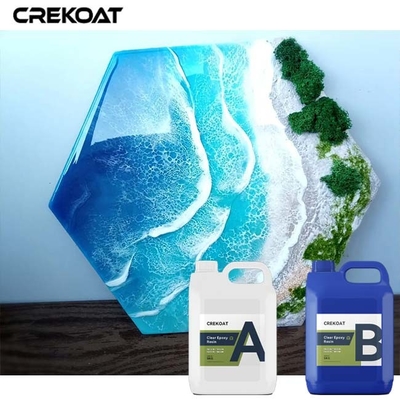 Η ενσωμάτωση της βαθιάς χύτευσης της αιποξυγόνου ρητίνης και του σκληροποιητή δημιουργεί τέχνη εμπνευσμένη από τον ωκεανό