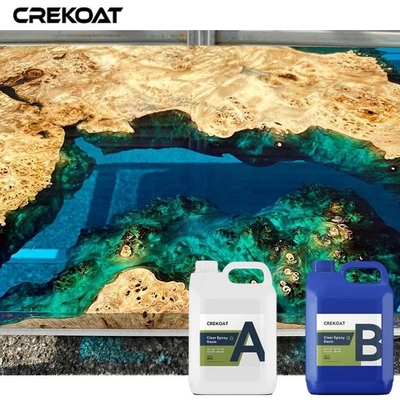 Βαθιά χύση καθαρή ρητίνη δημιουργώντας βάθος και καλλιτεχνικότητα σε κάθε κομμάτι