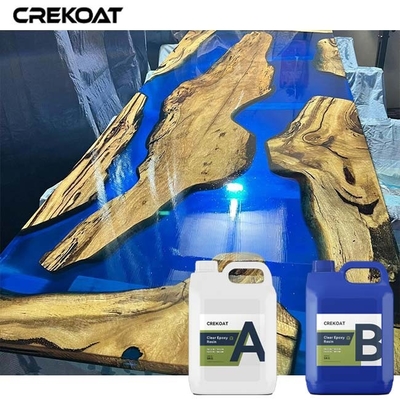 Εκπληκτική Βαθιά Ρίξε Εποξική ρητίνη Παίρνοντας την ουσία των ξύλινων τοπίων