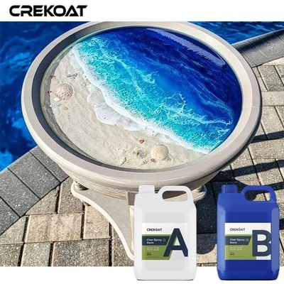 Υψηλής διαφάνειας υγρή επωξική ρητίνη παχιά χύση σχεδιασμένη για παιχνίδια επιτραπέζιου παιχνιδιού