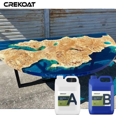 Βαθιά χύση καθαρή ρητίνη δημιουργώντας βάθος και καλλιτεχνικότητα σε κάθε κομμάτι