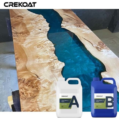 UV Σταθερότητα Τέχνη κατασκευασμένη από υψηλή λάμψη Εποξική ρητίνη για ξύλο Εμπνευσμένη από τη φύση κομψότητα