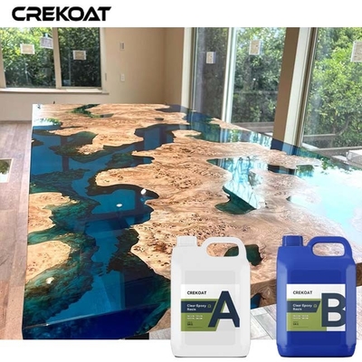 Η αργή θεραπεία χύνει βαθιά την εποξική ρητίνη που 2 μέρη 55mm πυκνά αντιστέκονται στις χημικές ουσίες