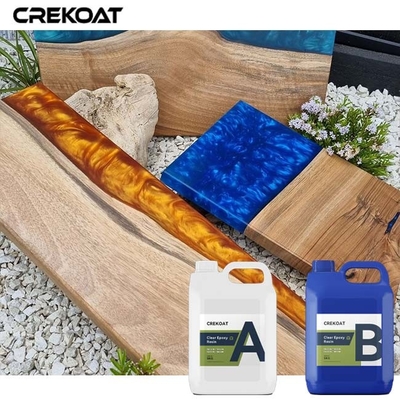 Η ξυλουργική χύνει βαθιά την εποξική ρητίνη DIY που πετά το πάχος 3 ίντσας