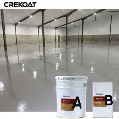 Quick-Dry Water-Based Epoxy Floor Coating with 5:1 Mix Ratio and 12 Months Shelf Life in 20Kg/Bucket