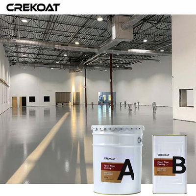 100% Solid Epoxy Resin Floor Coating with 5:1 Mix Ratio and 12 Months Shelf Life