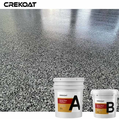 Odorless ανθεκτική εποξική νιφάδα νερού που ντύνει τα διακοσμητικά τσιπ χρώματος για το γκαράζ χρωμάτων ή Driveway το πάτωμα