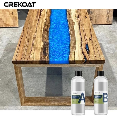 Countertops η σαφής μόνη ισοπεδώνοντας πετώντας ρητίνη εποξικής ρητίνης χύνει βαθιά