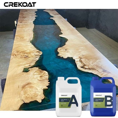 Αυτοθεραπευτική τεχνική ρητίνη για βαθιές στάσεις συλλαμβάνει την ουσία της φύσης στα ποτάμια