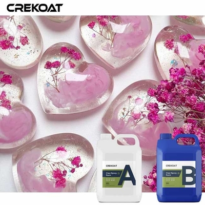 DIY Πρωταθλήματα Διαφανής Εποξική ρητίνη για περίπλοκη ενσωματωμένη εργασία Αντίσταση υγρασίας